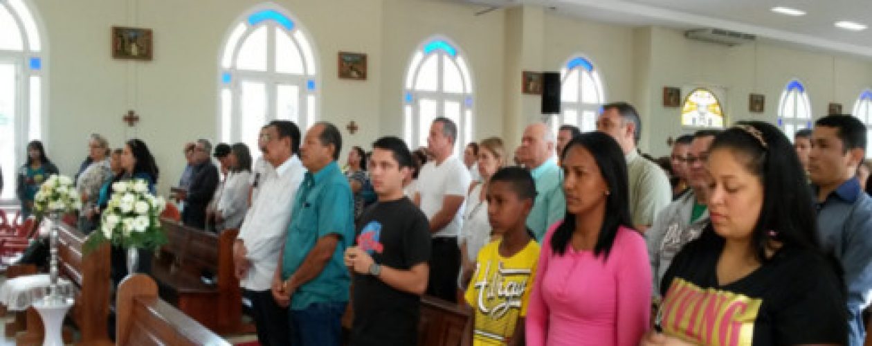 Guayana se une en oración por la paz y la reconciliación de Venezuela