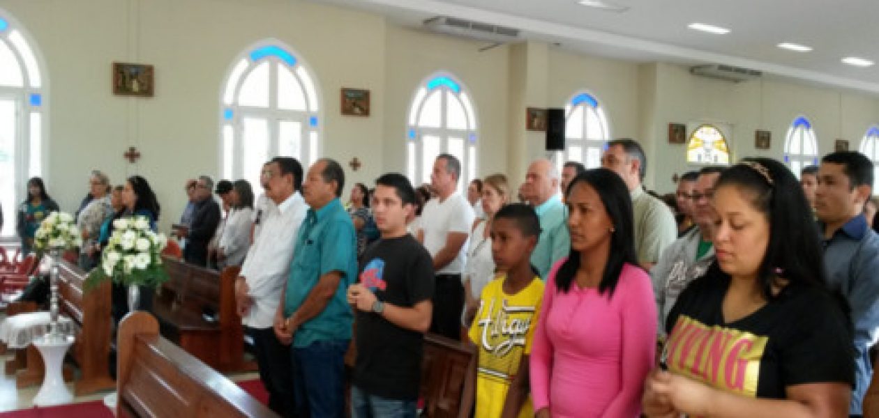 Guayana se une en oración por la paz y la reconciliación de Venezuela