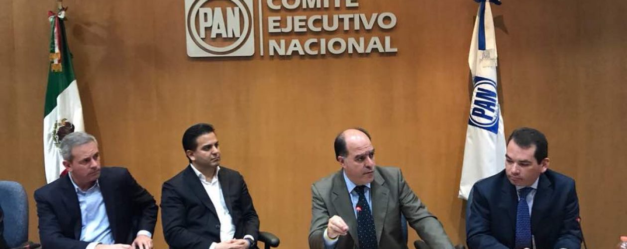 Borges pide apoyo y presión a México para que Venezuela haya elecciones libres