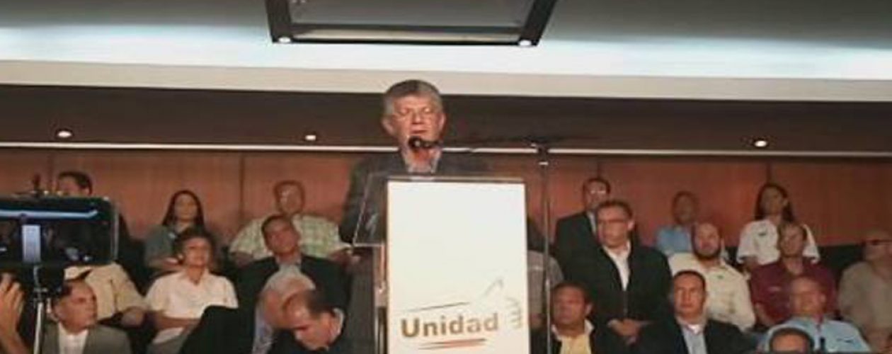 MUD presentó acuerdo de gobernabilidad ante posible renuncia de Maduro