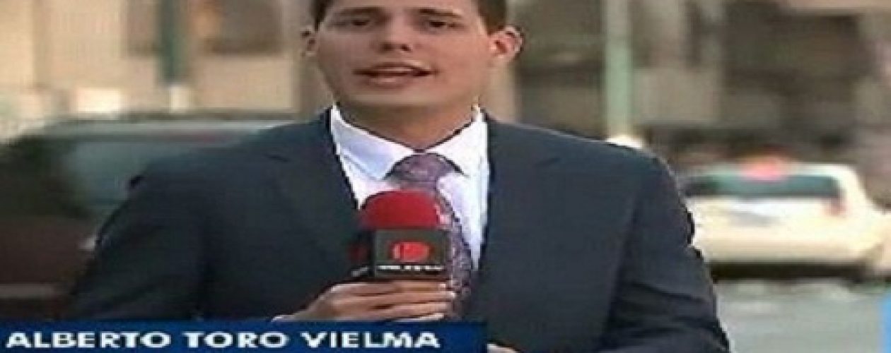 Periodista de Televen resultó herido por impacto de bomba lacrimógena
