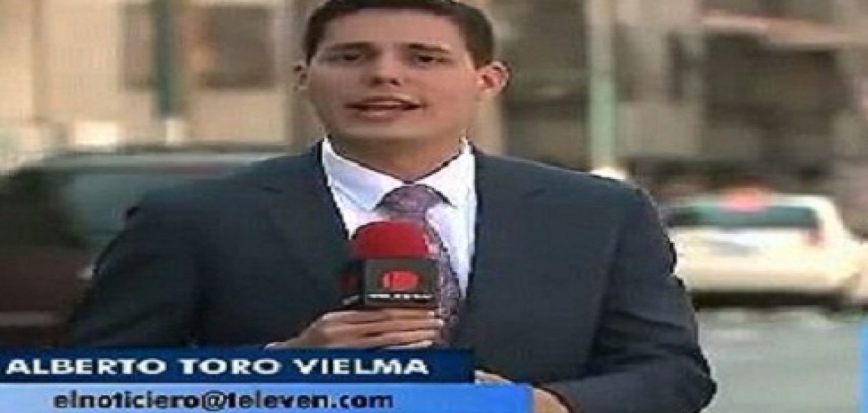 Periodista de Televen resultó herido por impacto de bomba lacrimógena