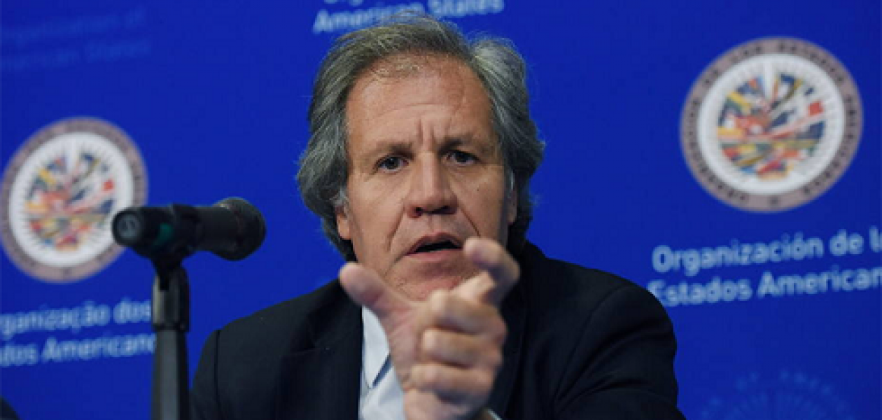 Almagro considera que armar a los civiles es una acción represiva