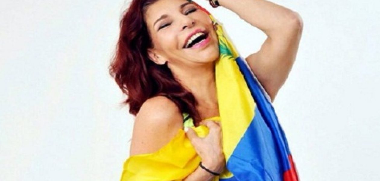 La actriz Amanda Gutiérrez estuvo retenida por protestar en Miraflores