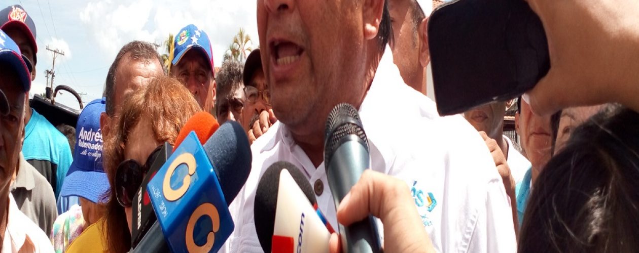 Andrés Velásquez impugnará resultados electorales en Bolívar