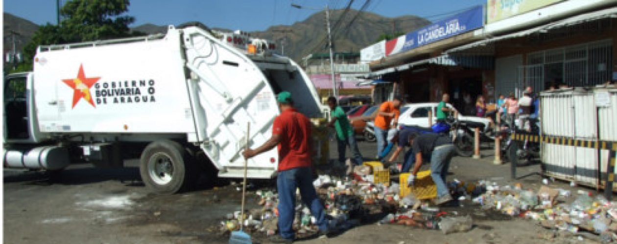 En Aragua llegó tarde la ayuda del gobierno para recolección de basura