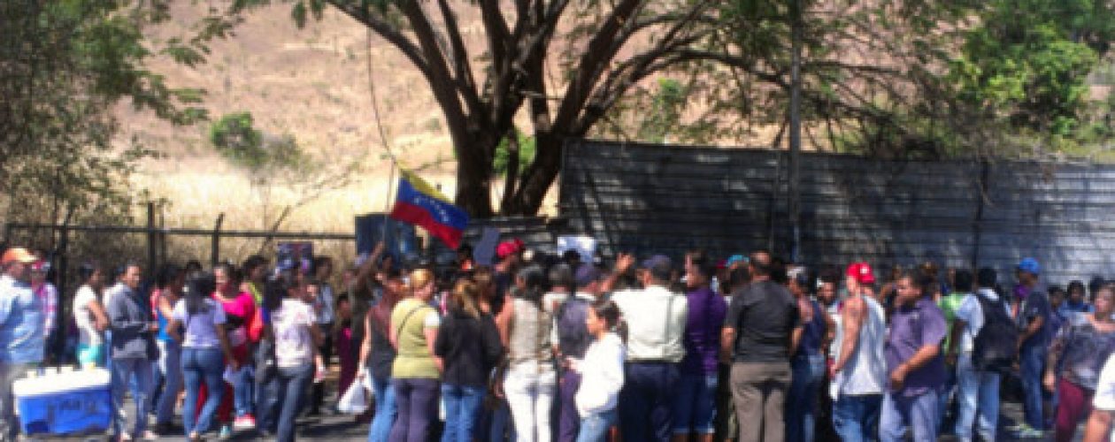 Familias revolucionarias de Aragua exigen vivienda al Gobierno