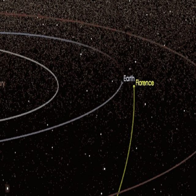 Asteroide Florence pasará cerca de la Tierra en septiembre