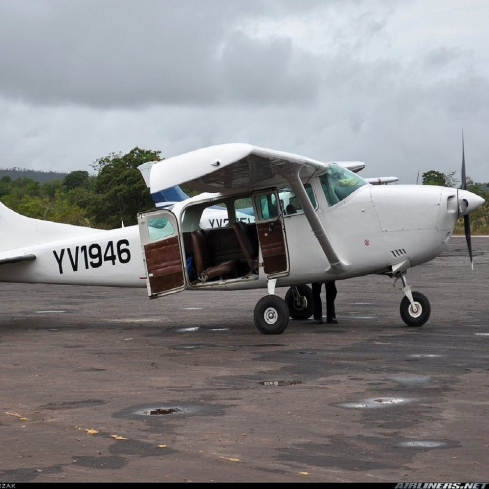 Se precipitó avioneta en Bolívar