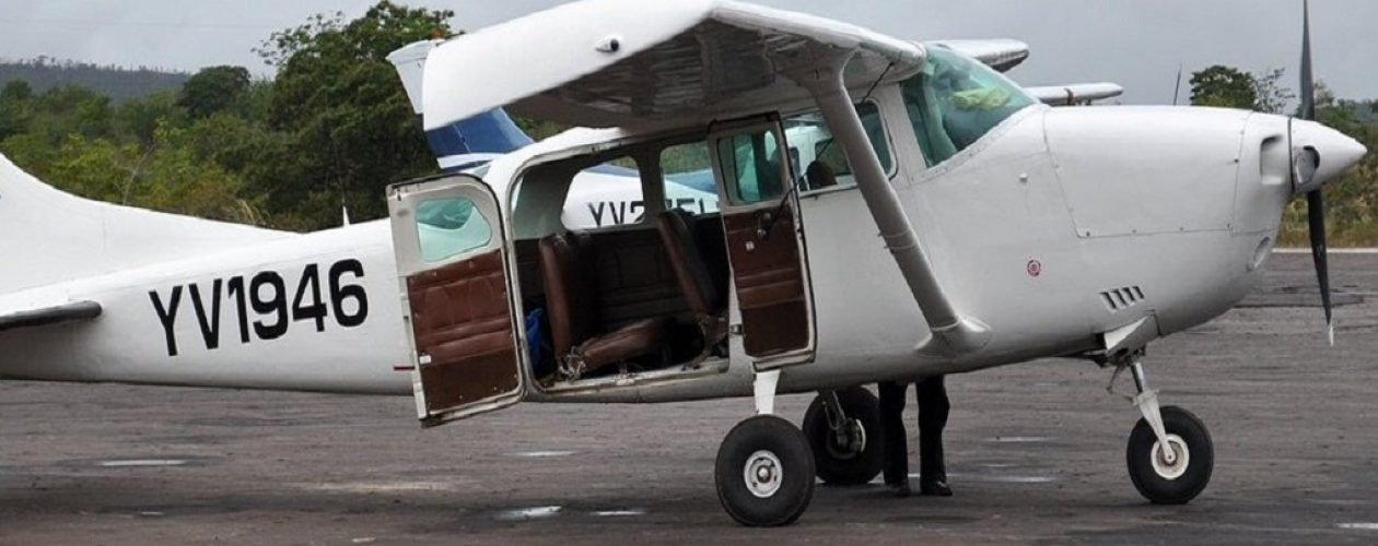 Se precipitó avioneta en Bolívar