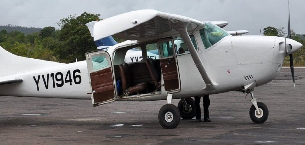 Se precipitó avioneta en Bolívar
