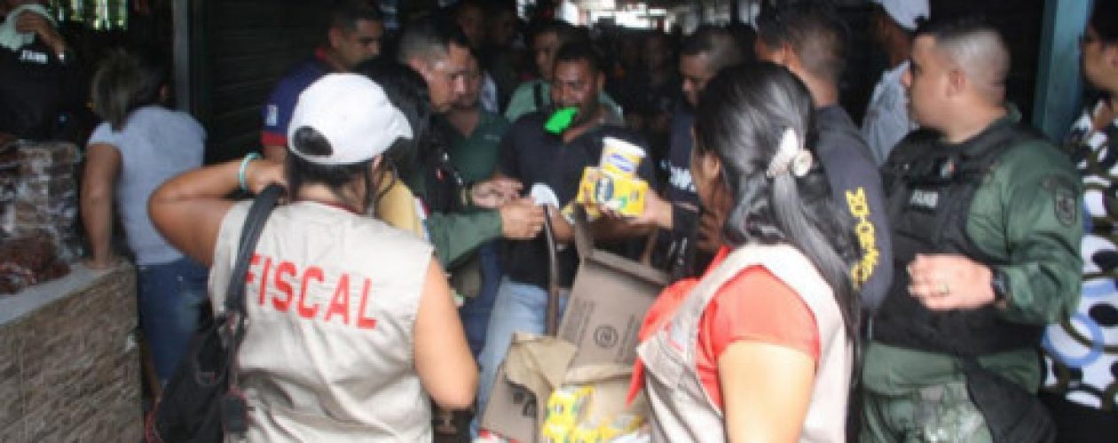 Decomisan mercancía a bachaqueros en mercado de Guayana