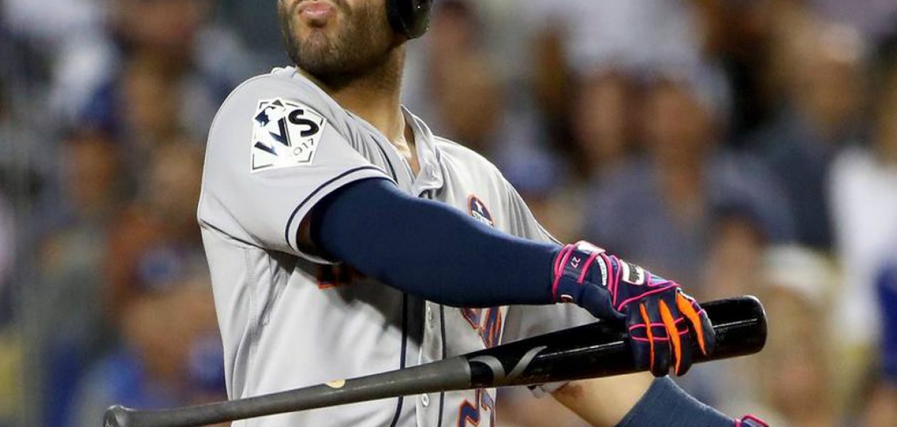 José Altuve suma el bate de plata a su lista de premios 2017