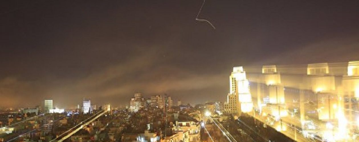 Se escucharon 20 detonaciones durante el bombardeo a Siria