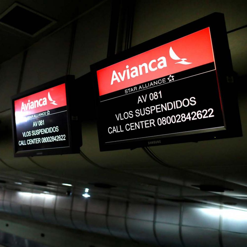 Call center de Avianca activa plan para 13 mil pasajeros afectados