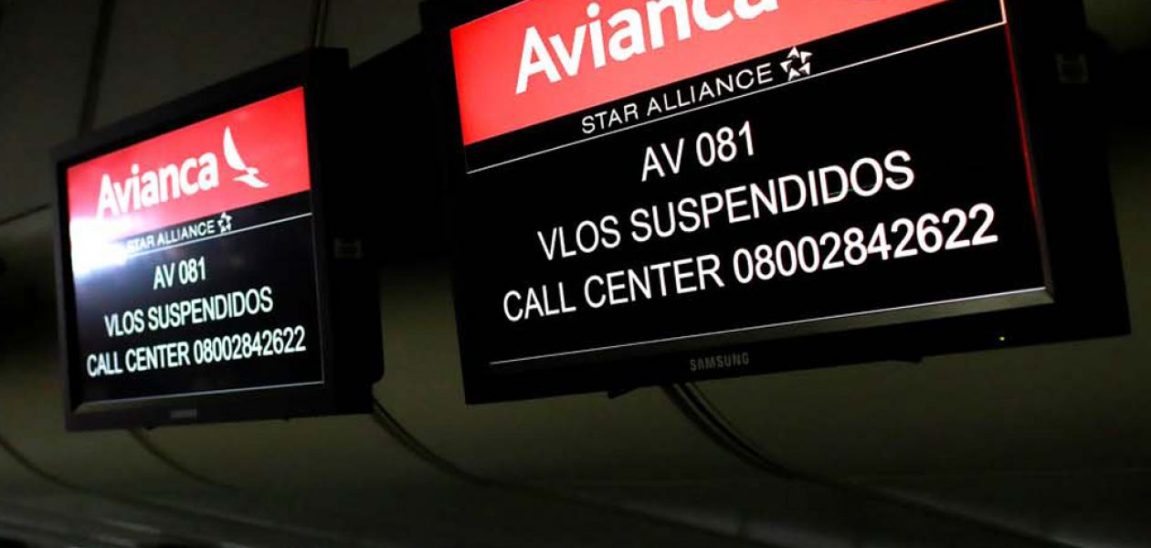 Call center de Avianca activa plan para 13 mil pasajeros afectados