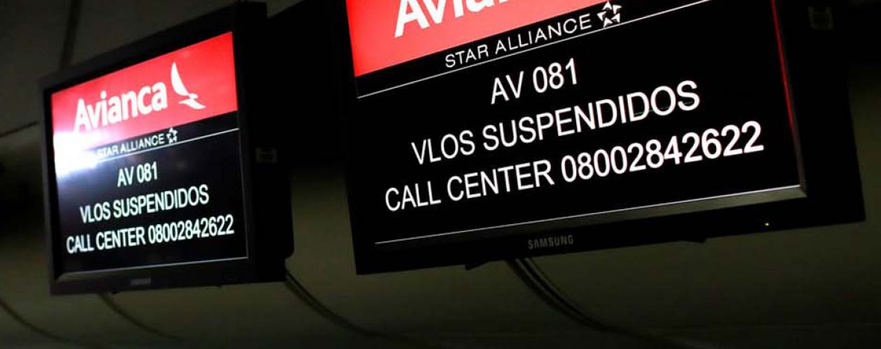 Call center de Avianca activa plan para 13 mil pasajeros afectados