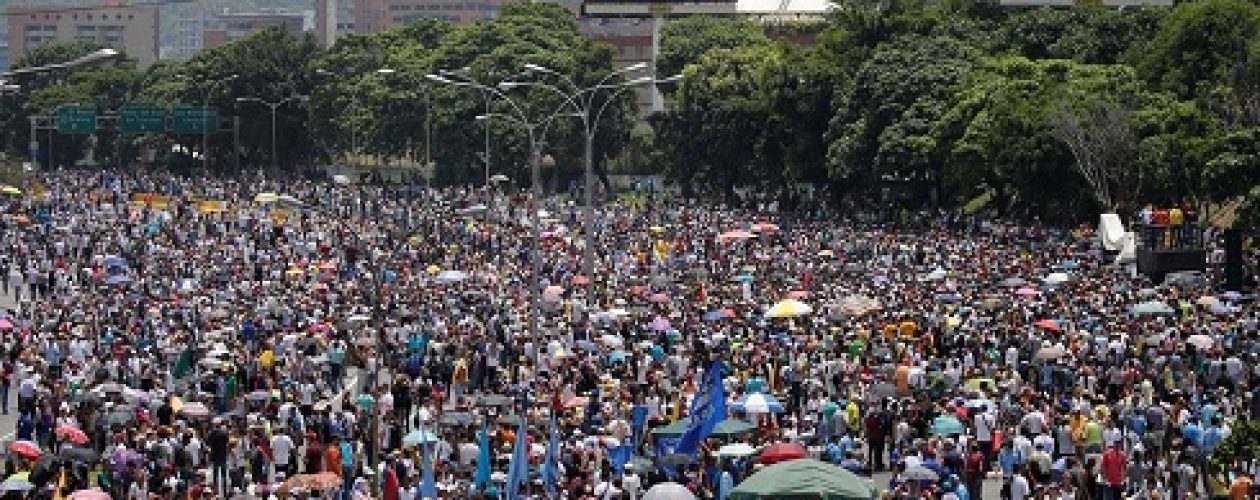 MUD marchará desde Caracas hasta Campo de Carabobo