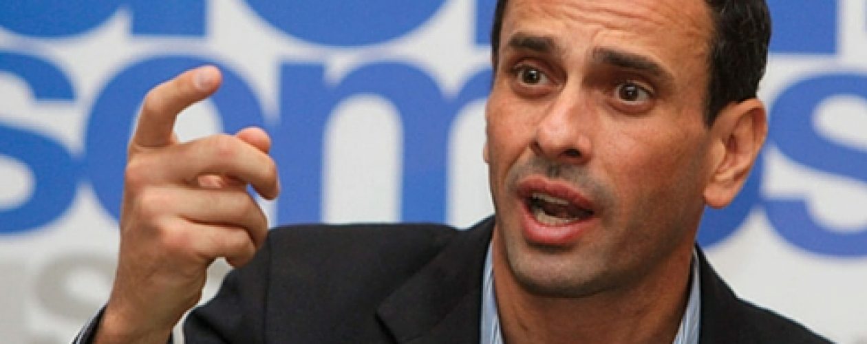 Capriles informó sobre marcha hasta el CNE este miércoles