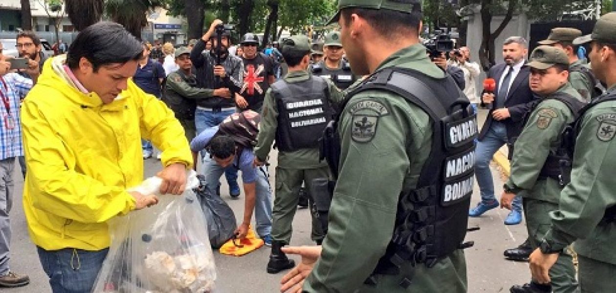 Carlos Paparoni fue agredido por la Guardia Nacional