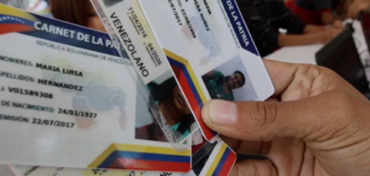 Hay material para el carnet de la patria, pero no para cédulas y pasaportes