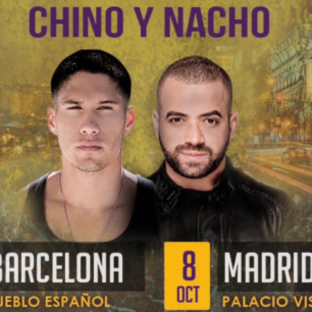 Chino y Nacho cierran su primera gira europea en Madrid y Barcelona este fin de semana