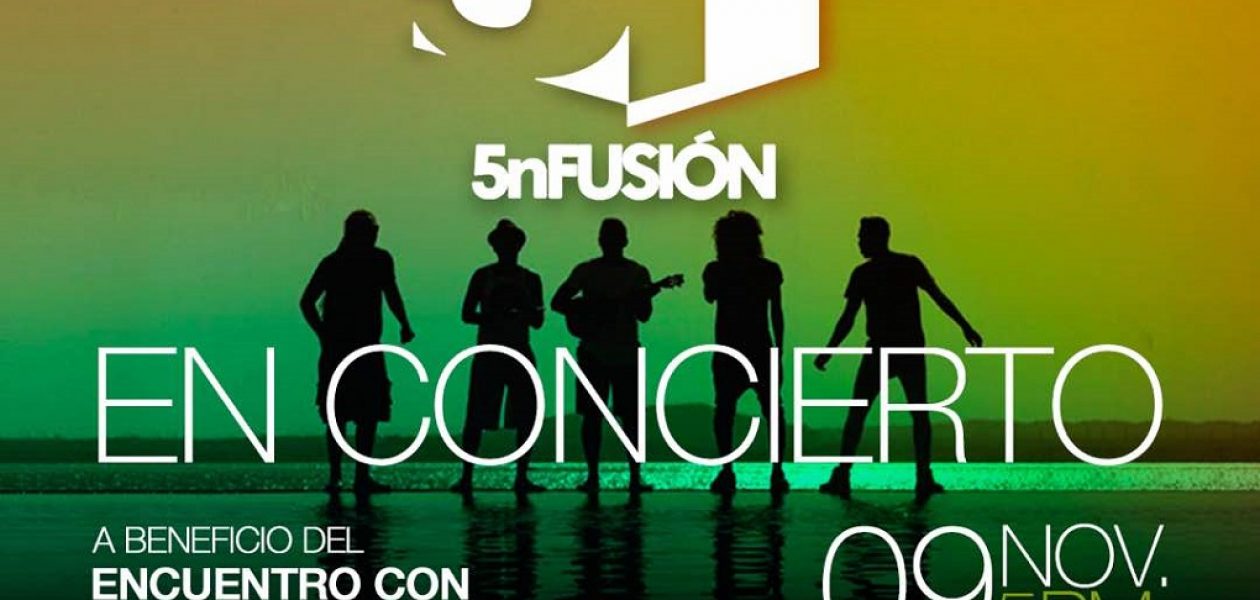 Concierto de 5nFusión a beneficio de niños de Guayana