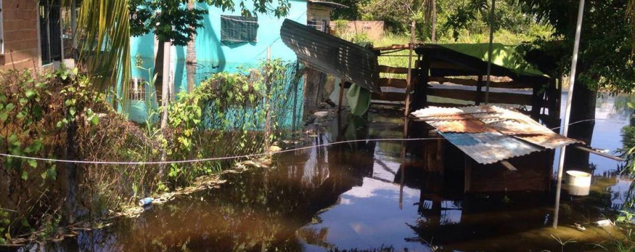 Crecida del río también afecta a Ciudad Bolívar