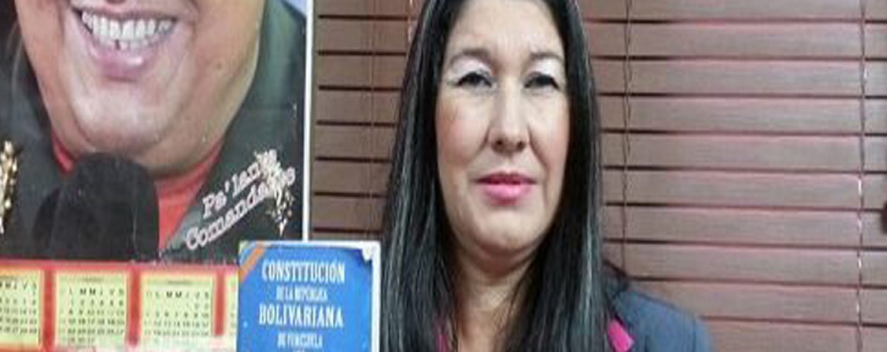 Diputada chavista del estado Falcón pide detener la Constituyente