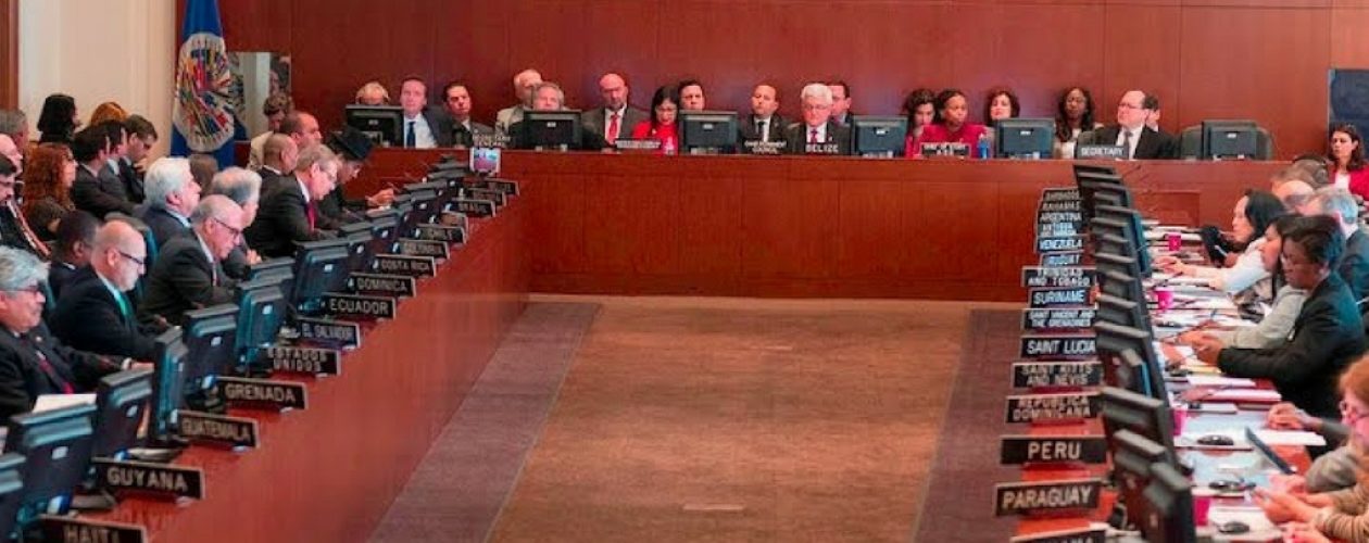 Suspendida reunión de cancilleres sin decisión de la OEA sobre Venezuela