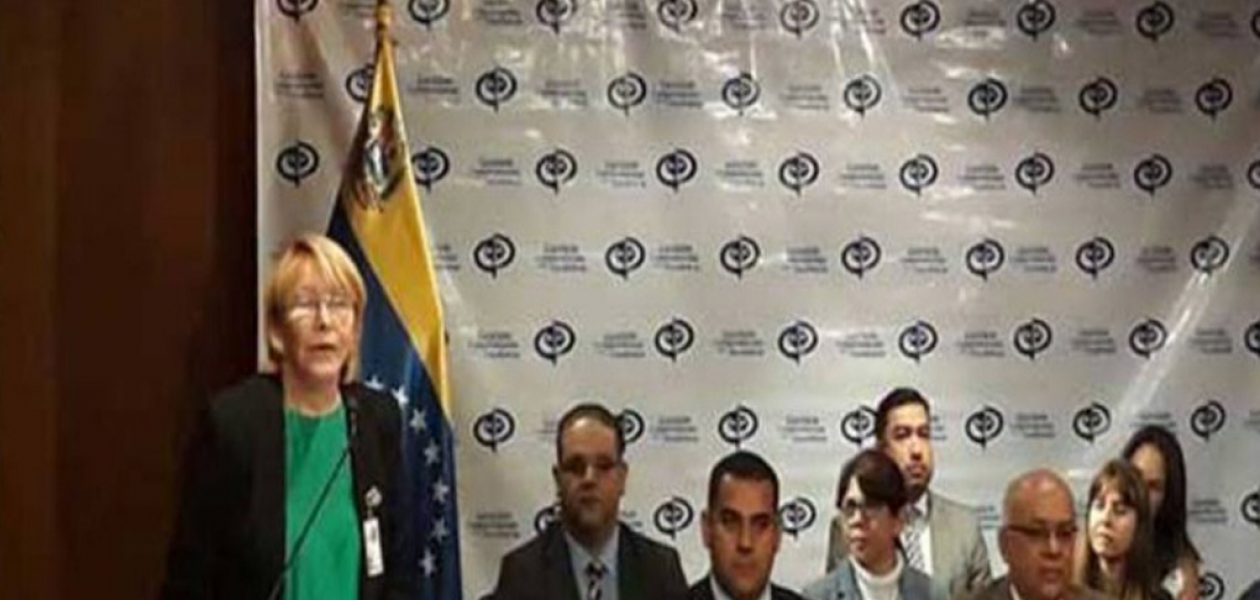 Fiscal Luisa Ortega Díaz desconoce sentencias del TSJ