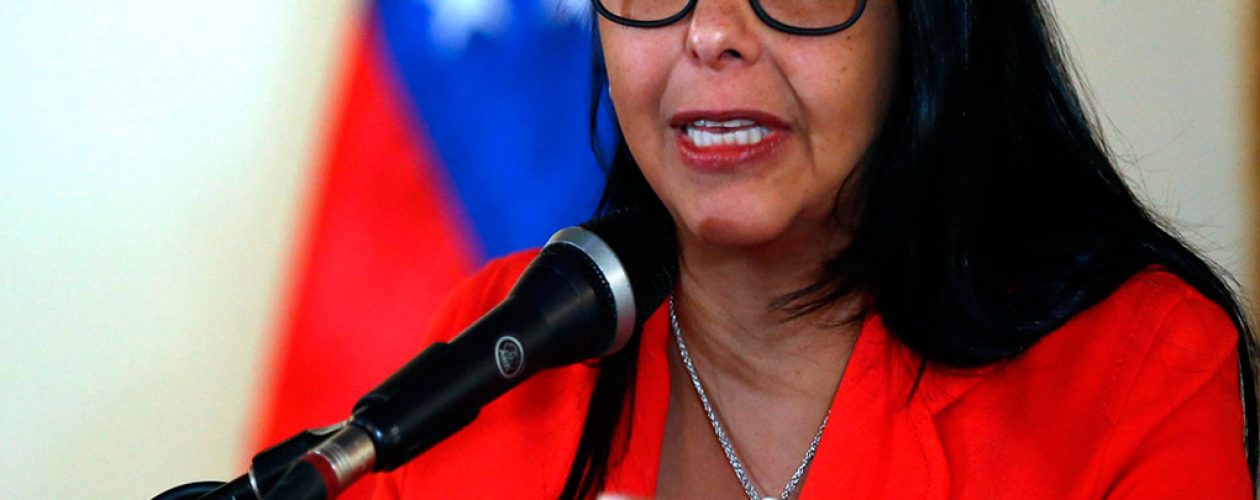 Delcy Eloina Rodríguez electa presidenta de la Asamblea Constituyente