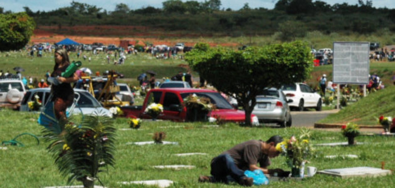 Hurtan en tumbas de cementerio privado en Puerto Ordaz