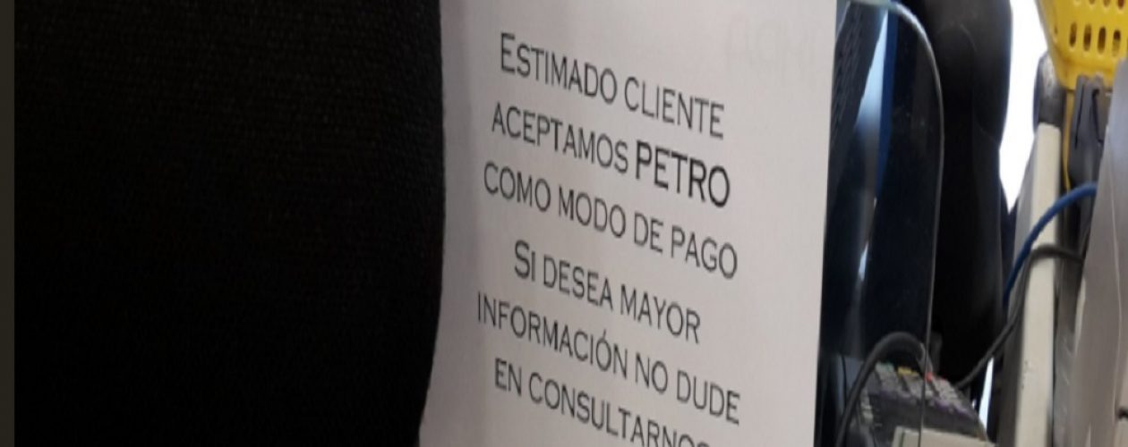 Anuncian que tienda por departamento acepta el Petro