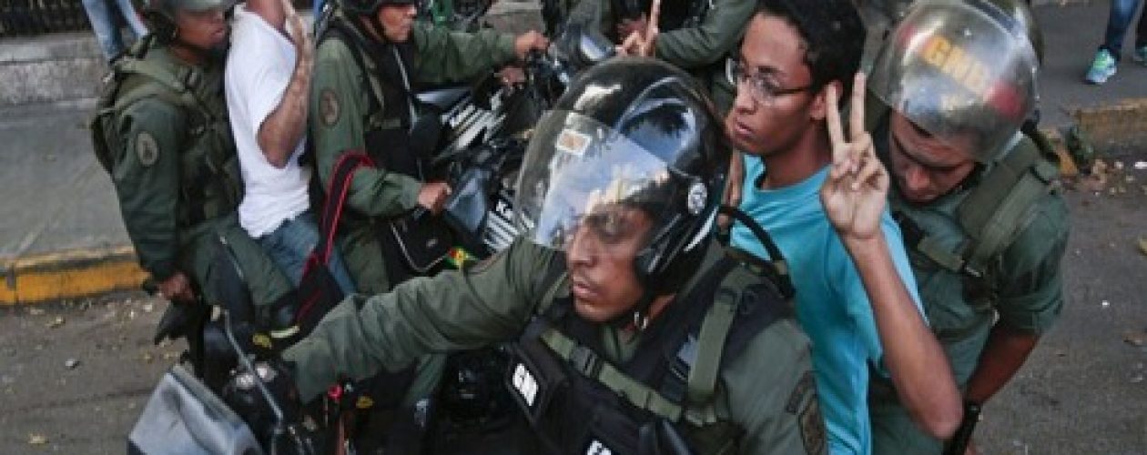 Asciende cifra de detenidos durante protestas en Venezuela