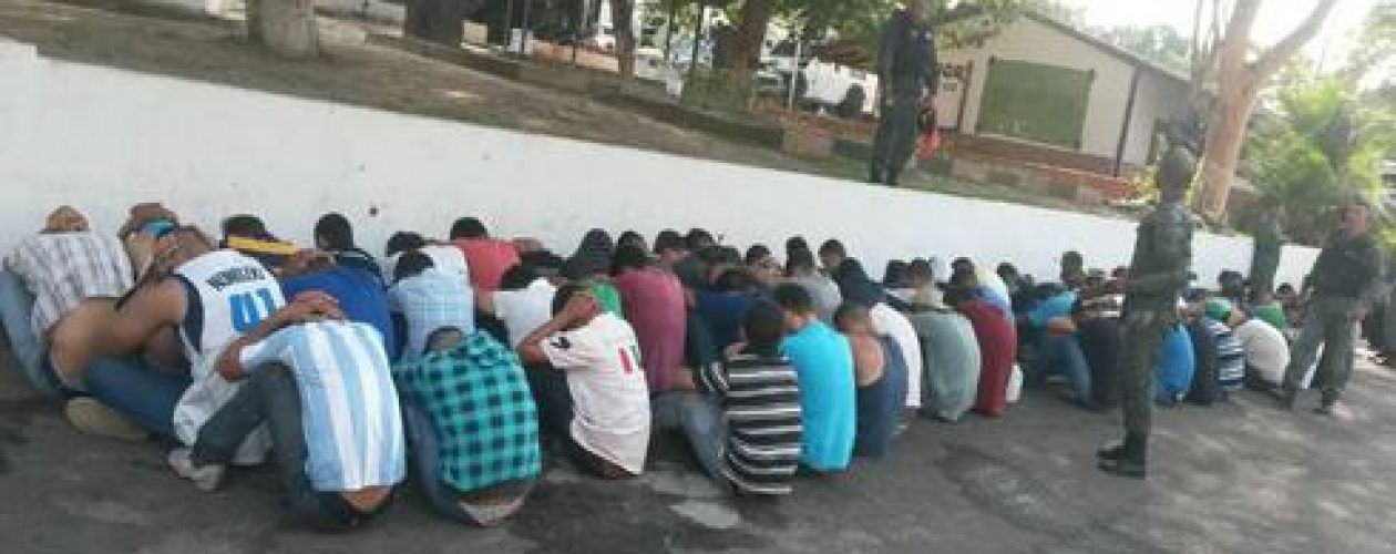 Más de 70 detenidos en Guayana durante marchas opositoras