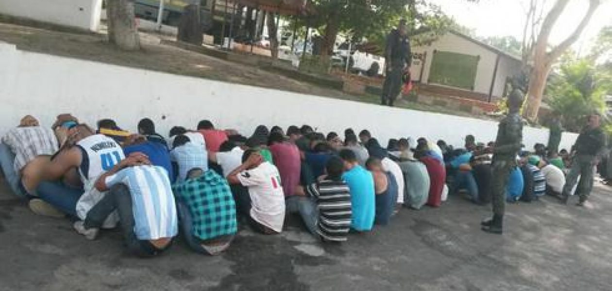 Más de 70 detenidos en Guayana durante marchas opositoras