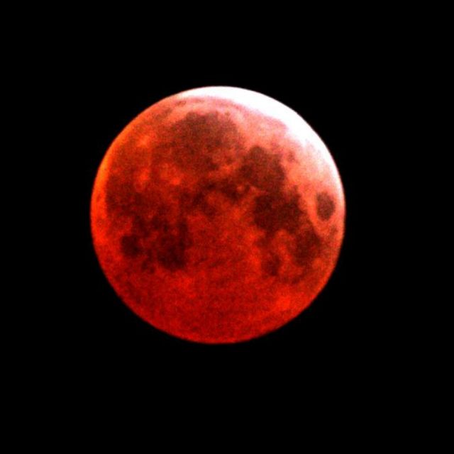 Eclipse de superluna azul de sangre se verá este 31 de enero