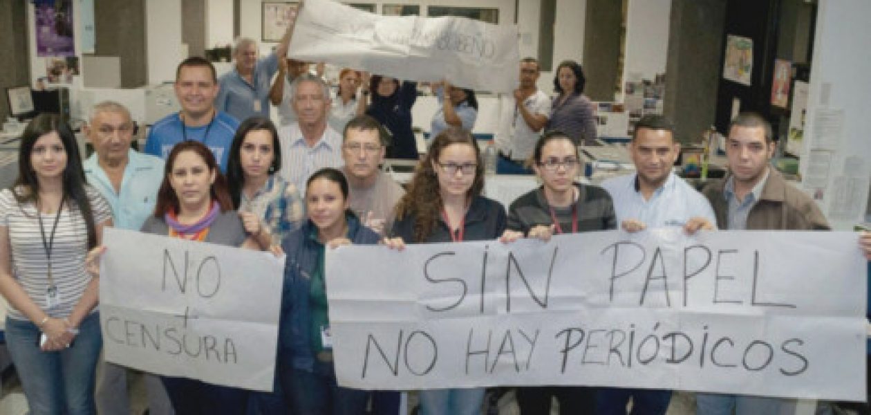 Cese de El Carabobeño: Apagón informativo por falta de papel