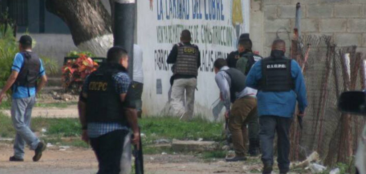 Enfrentamiento en Tocorón deja a tres funcionarios del Cicpc heridos