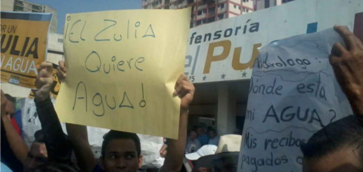 Ante escasez de agua piden renuncia al gobernador del Zulia