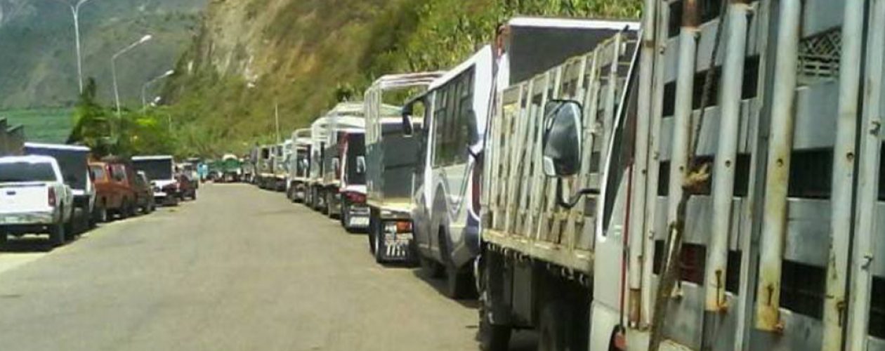 Escasez de diesel en Táchira paraliza a camiones de frutas y hortalizas