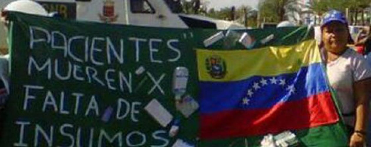 Médicos protestan ante escasez de medicinas en Guayana