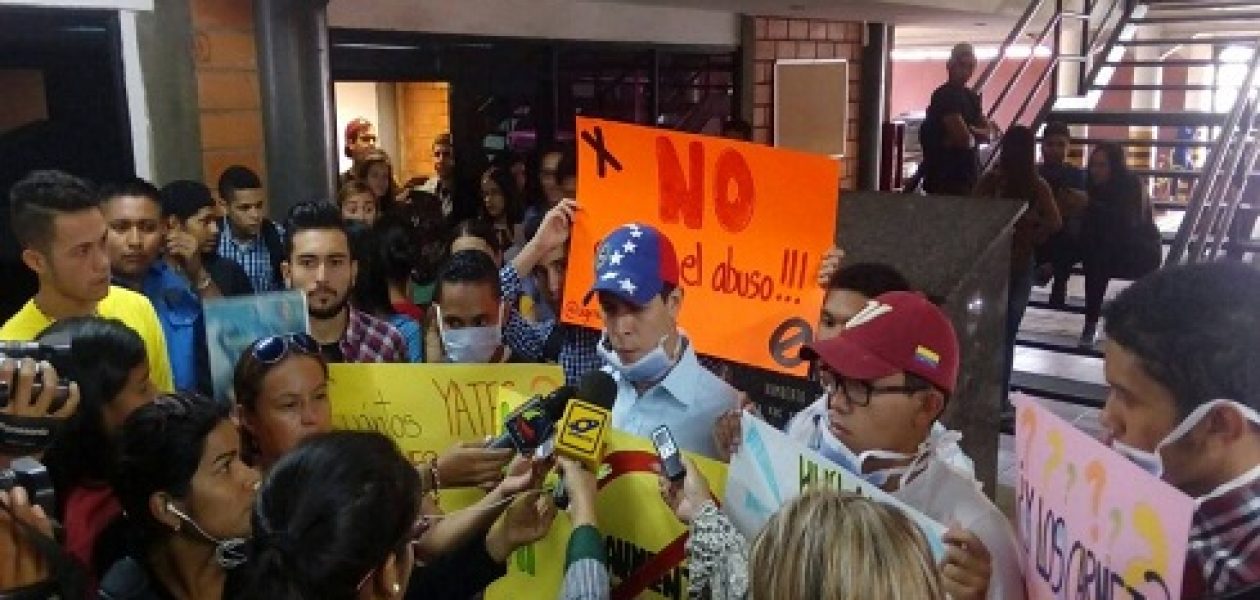 Estudiantes de la UGMA  en huelga de hambre por aumento de tarifas