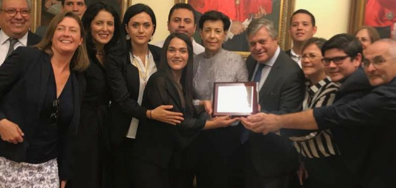 Leopoldo López recibe el Premio Enrique Ruano Casanova Pro Derechos Humanos