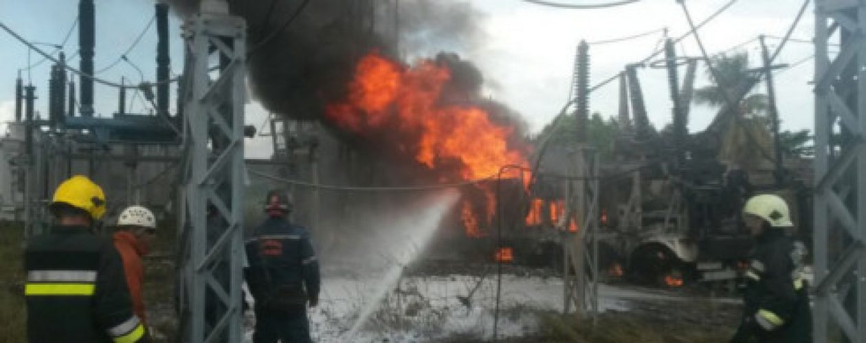 Explota subestación en Barinas