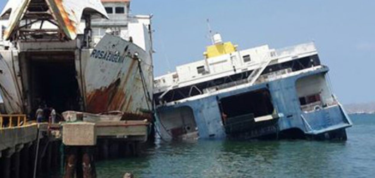 Ferry Carmen Ernestina se hunde ante la desidia