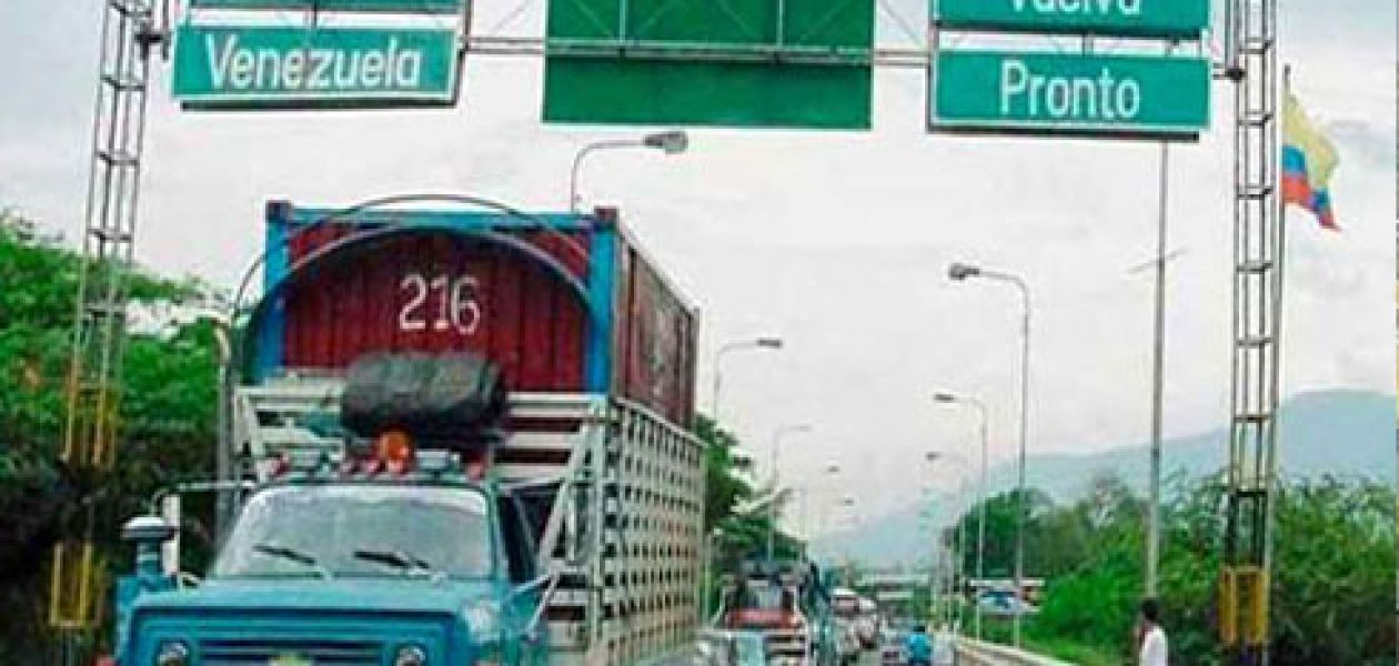 Inicia paso de vehículos de carga en frontera Colombo venezolana