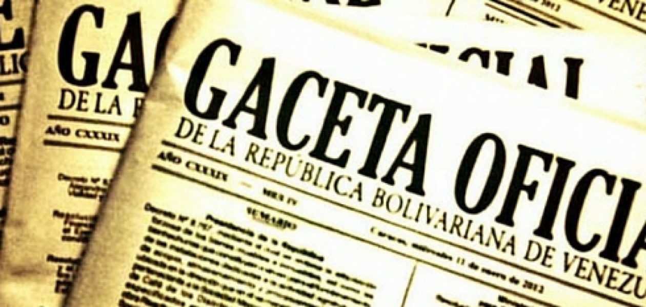 Gaceta oficial viernes no laborable