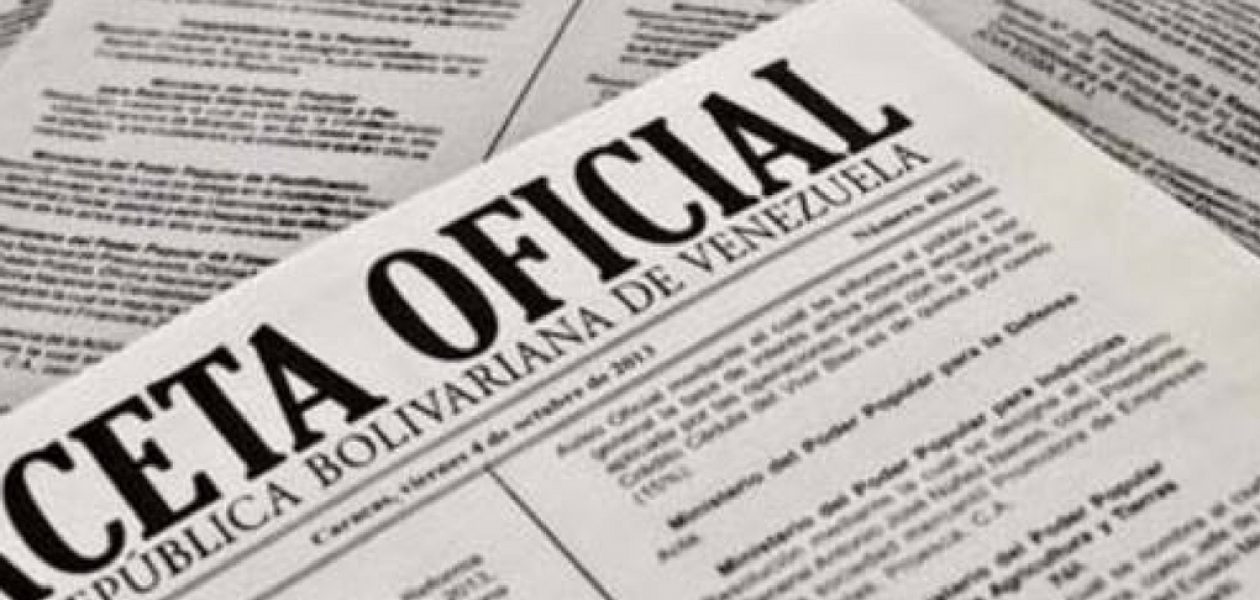 En Gaceta Oficial Extraordinaria 6.269 ajuste salarial y pago a pensionados